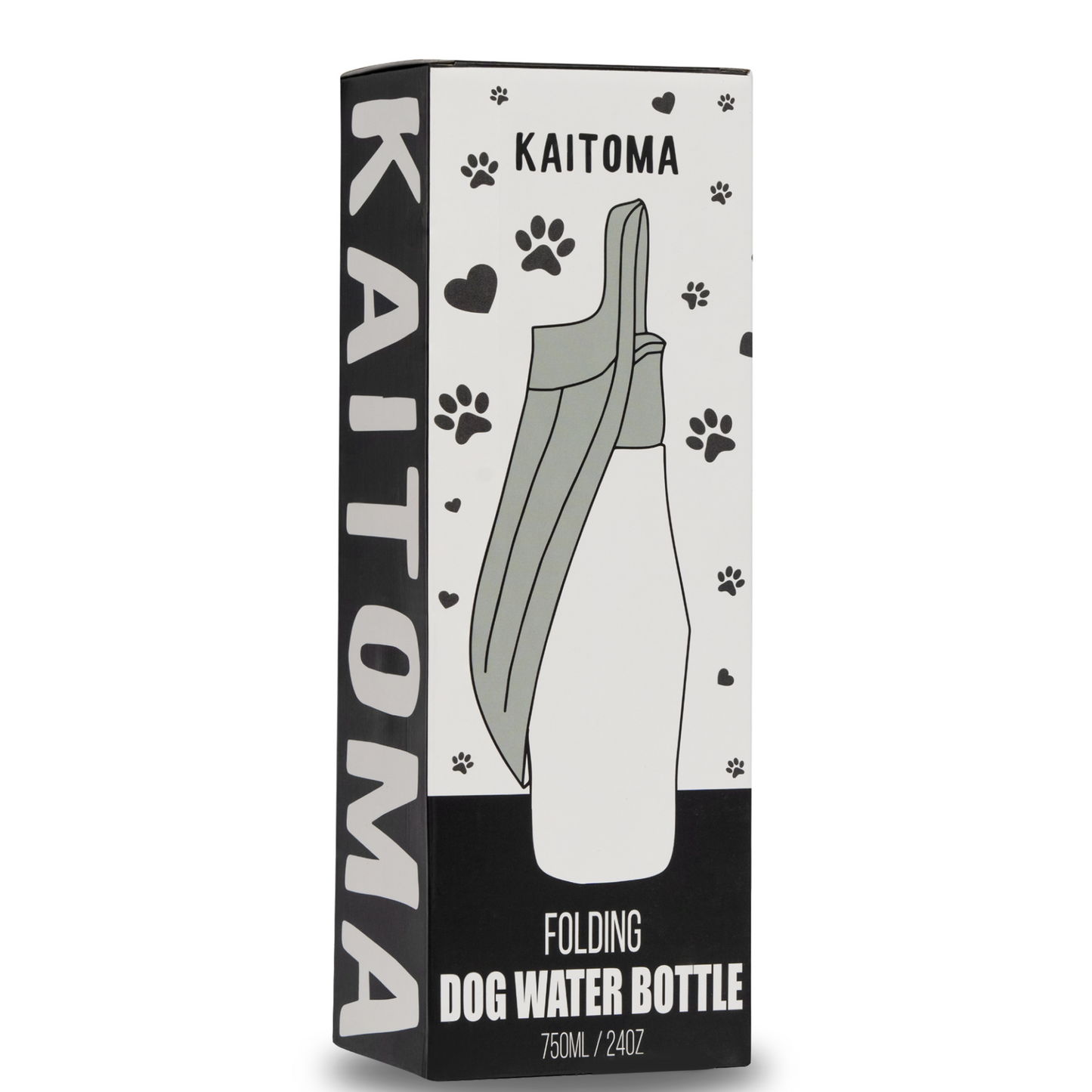 Kaitoma - Stainless Steel Folding Dog Water Bottle